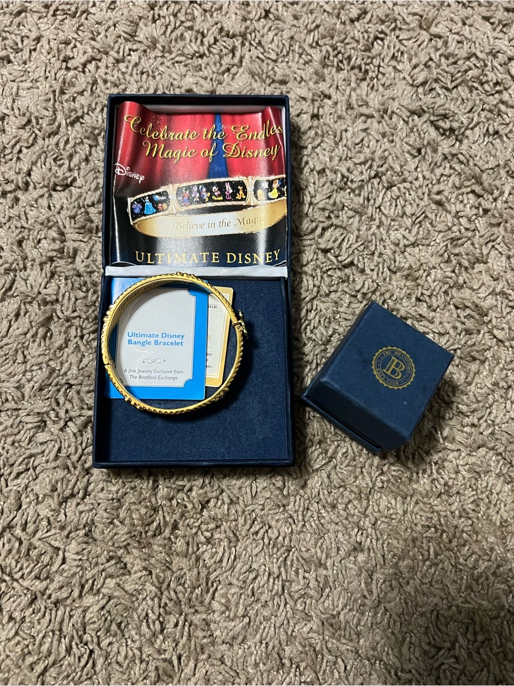 Bracelet & ring Disney set Bradford Exchange